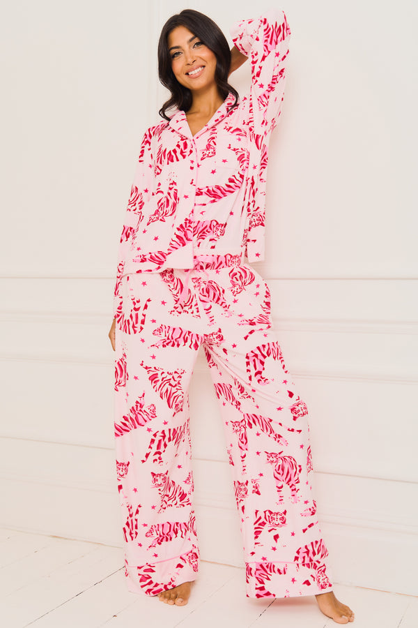 Tiger Print Pyjama Set