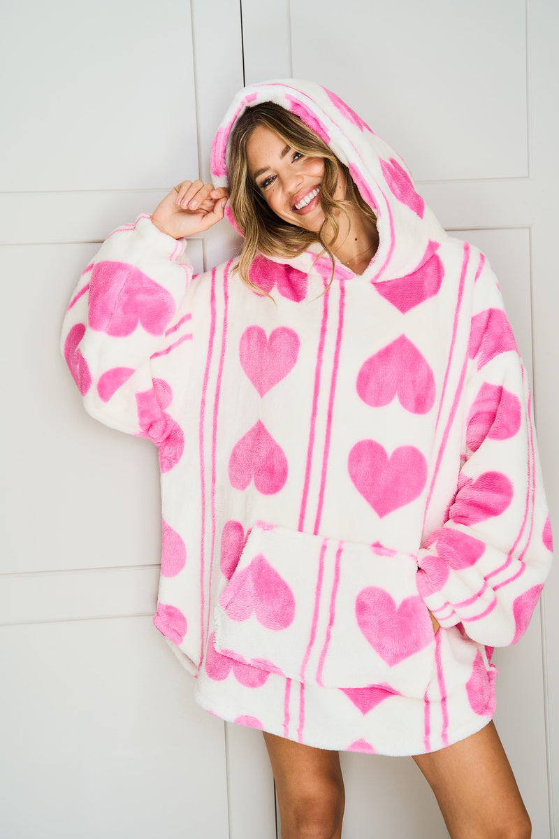 Oversized Heart Hoody