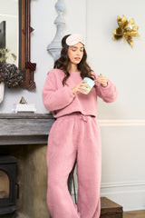 Pink Borg Lounge Set