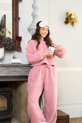 Pink Borg Lounge Set