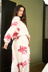 Bow Fleece Lounge Set