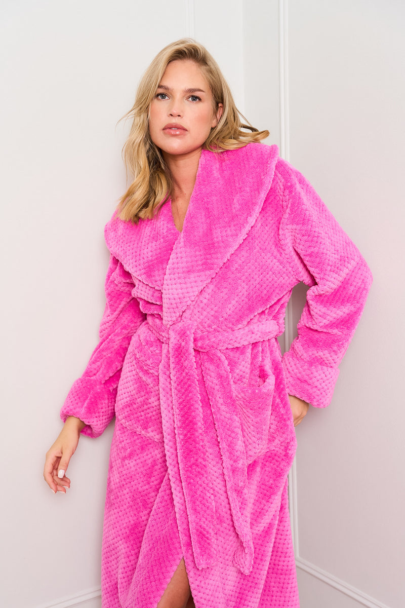 Pink Heavy weight Honey comb