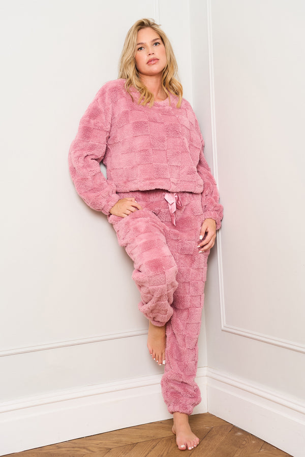 Pink Check Twosie
