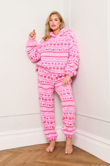 Pink Novelty Twosie Set