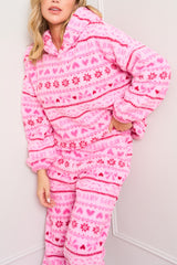 Pink Novelty Twosie Set
