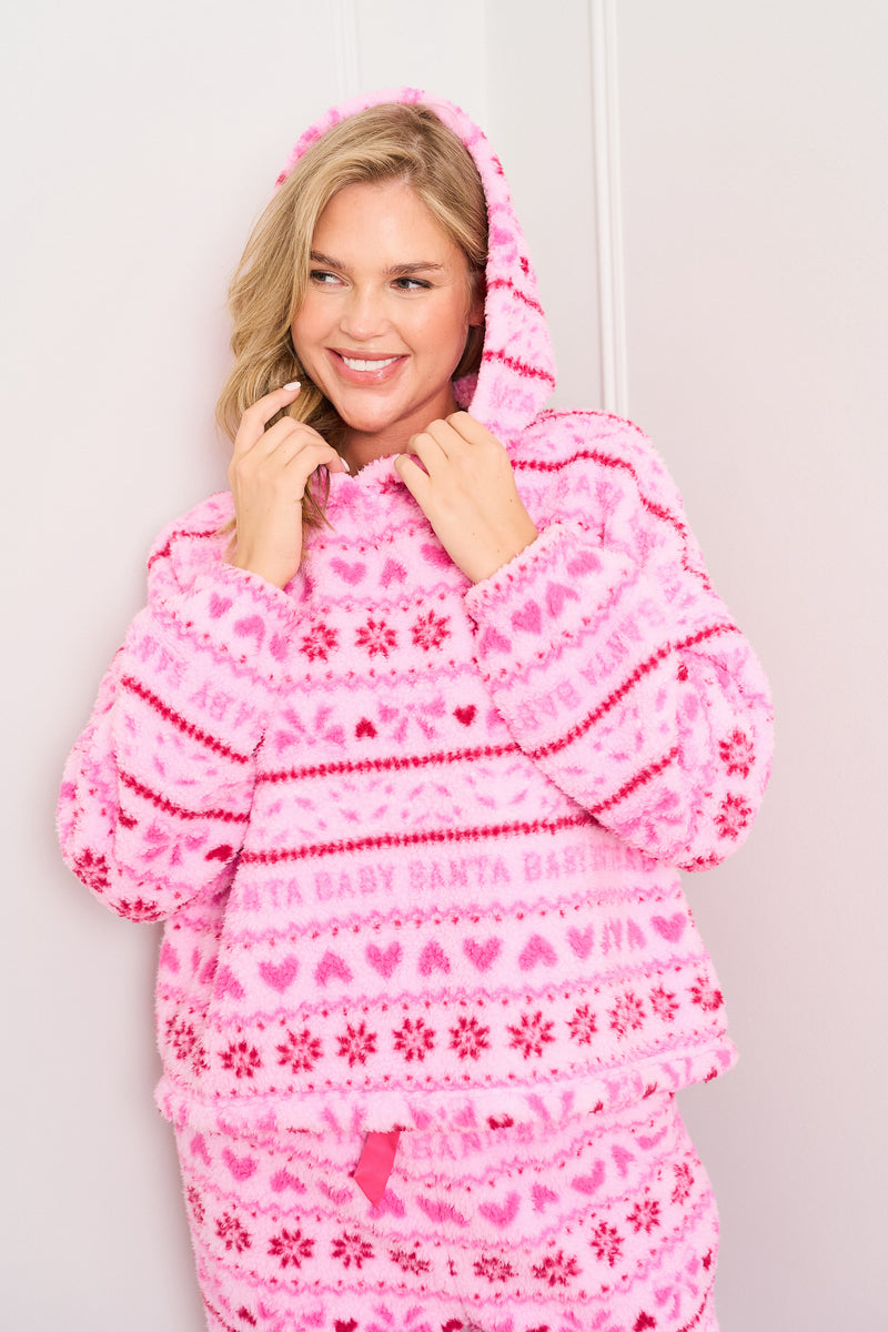 Pink Novelty Twosie Set