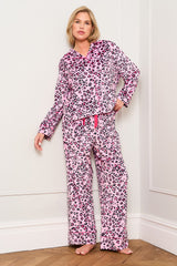 Pink Animal Print Pyjamas