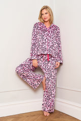 Pink Animal Print Pyjamas