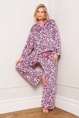 Pink Animal Print Pyjamas
