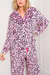 Pink Animal Print Pyjamas