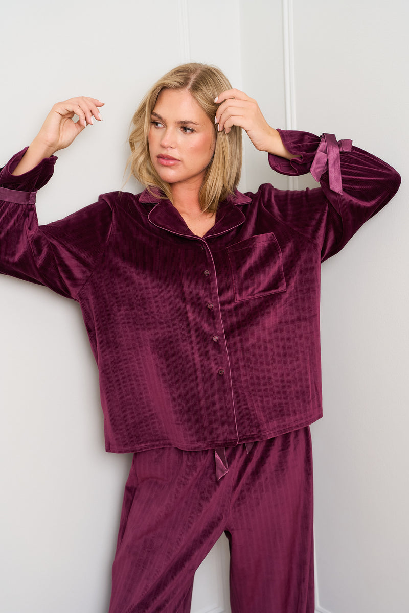 Burgundy Revere Pyjamas