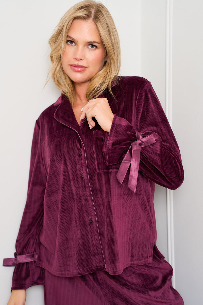 Burgundy Revere Pyjamas