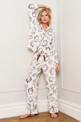 Printed Coffee Pyjamas
