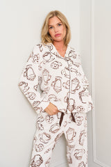 Printed Coffee Pyjamas