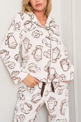 Printed Coffee Pyjamas