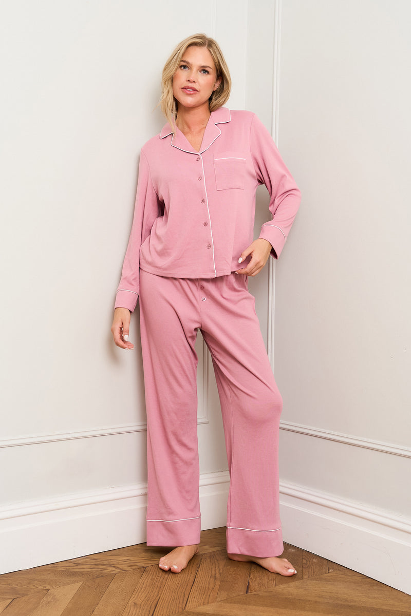 Lilas Traditional Pyjama Set