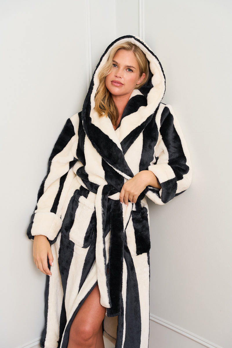Mono Two Tone Robe