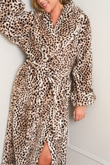 Animal Print Dressing Gown