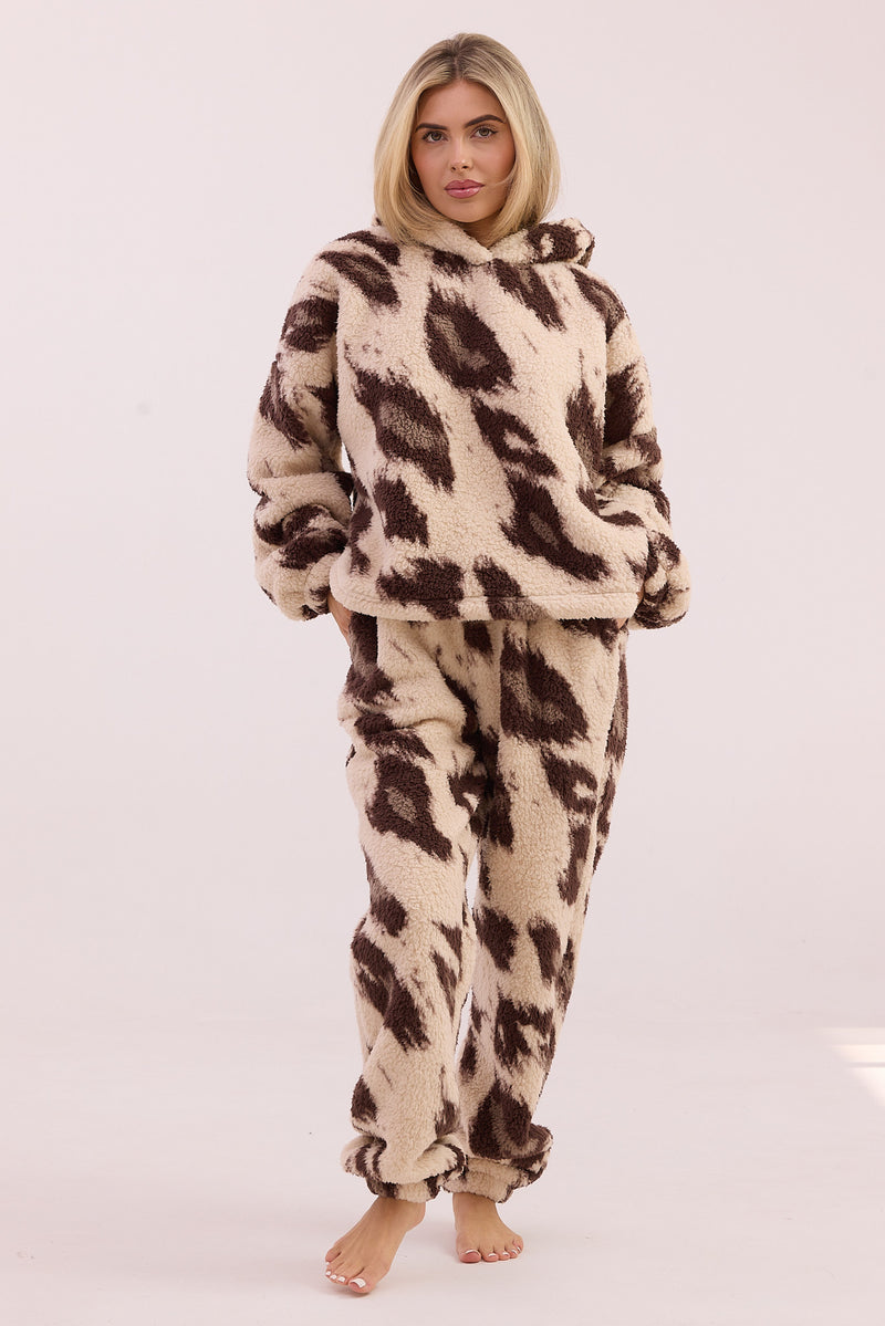 Oversized Animal Print Twosie