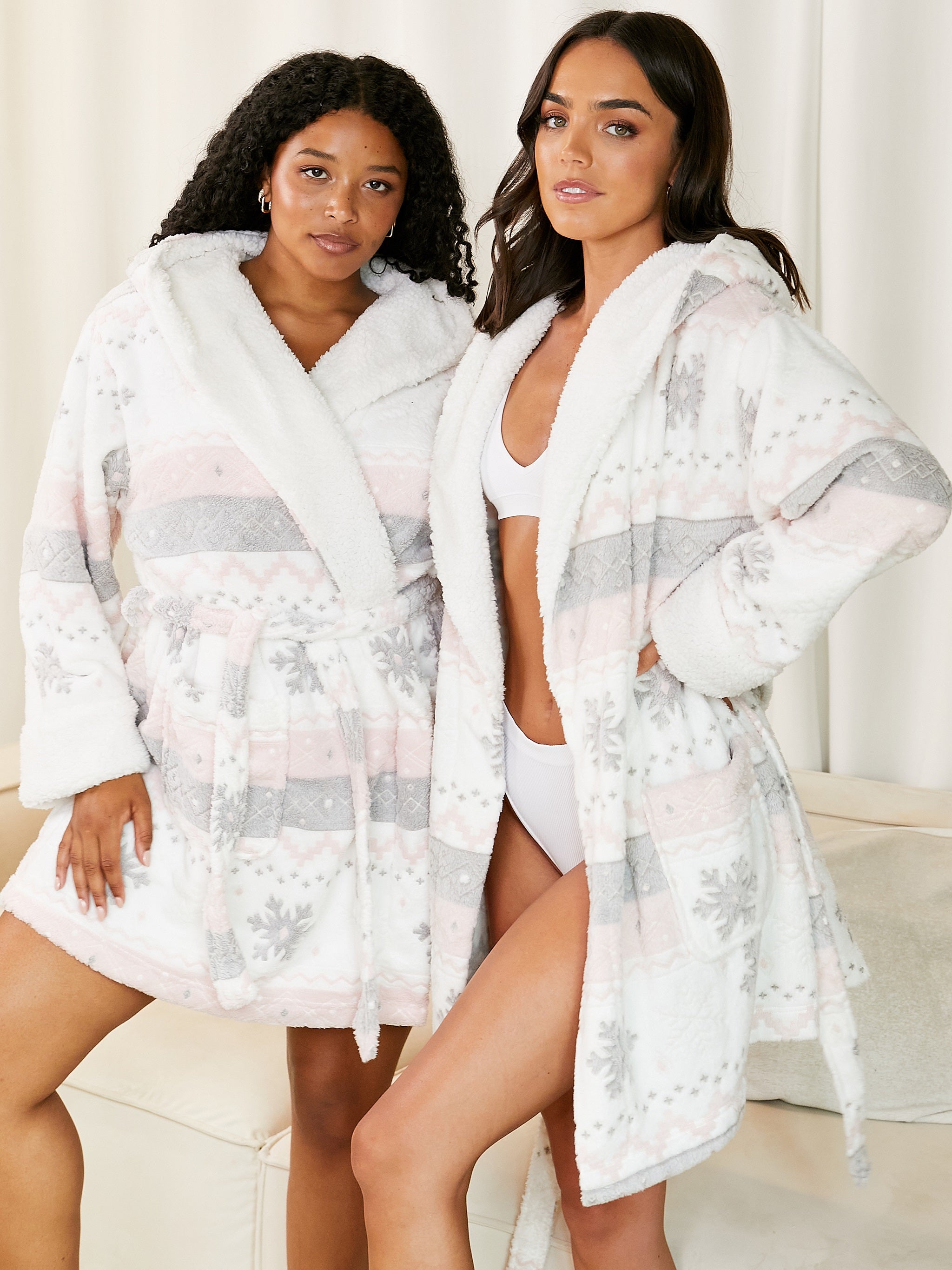 Fairisle Dressing Gown Lydia Butler Edit Jim Jam The Label