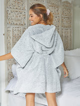 Personalised Oversized Frosted Dressing Gown