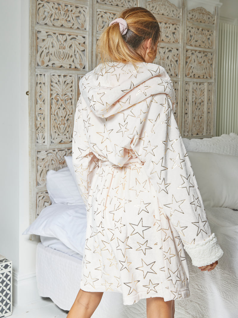 Foil Star Dressing Gown