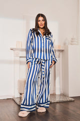 Luxurious Stripe Satin Pyjama